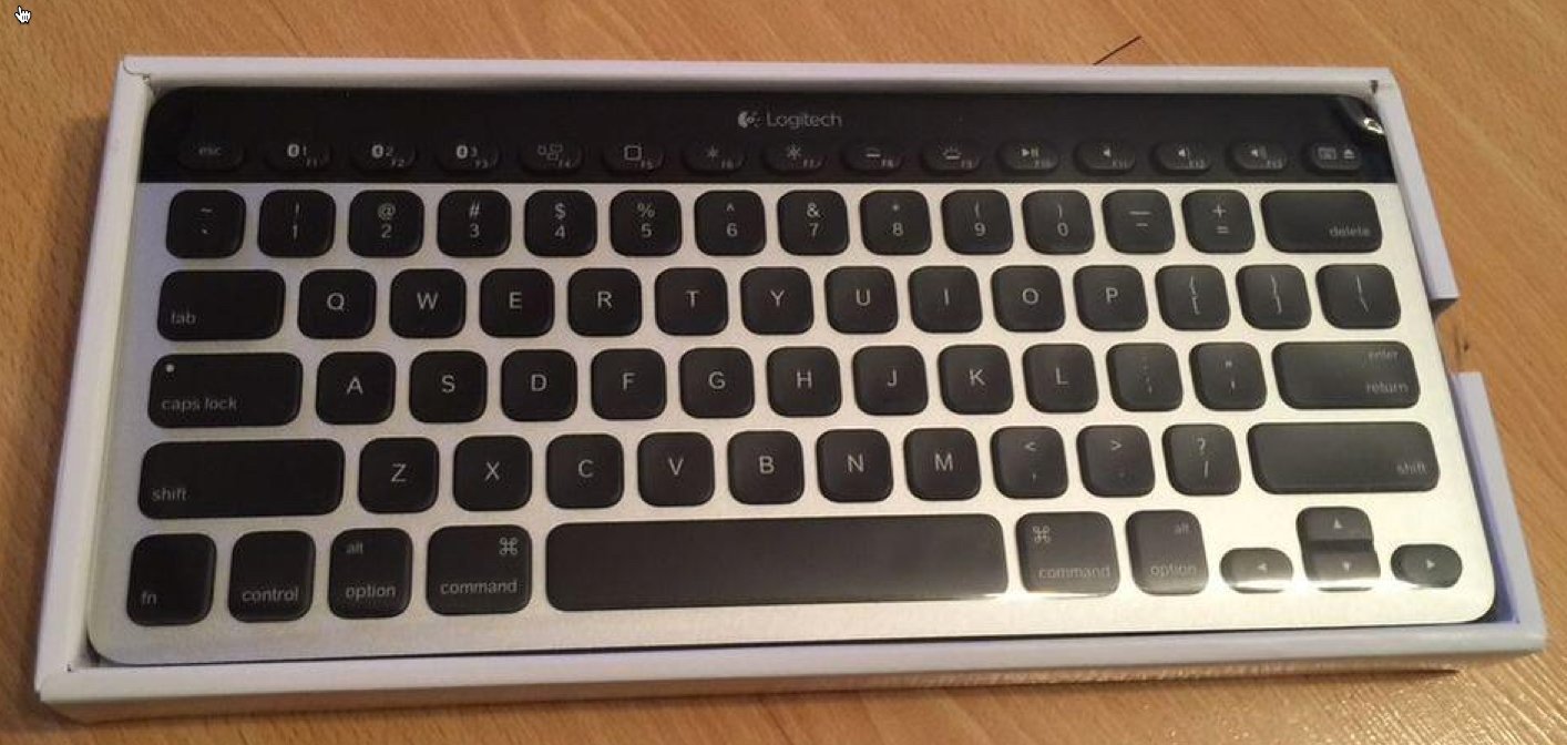 New Logitech K811 Bluetooth Keyboard Compatible With iOS 9